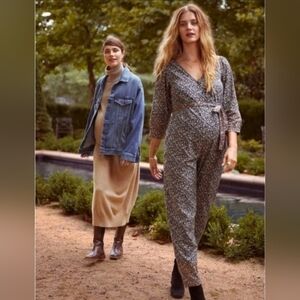 Hatch the Sabrina maternity jumpsuit, 0 ( xsmall, small )